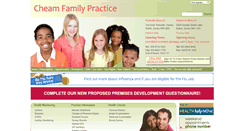 Desktop Screenshot of cheamfamilypractice.co.uk